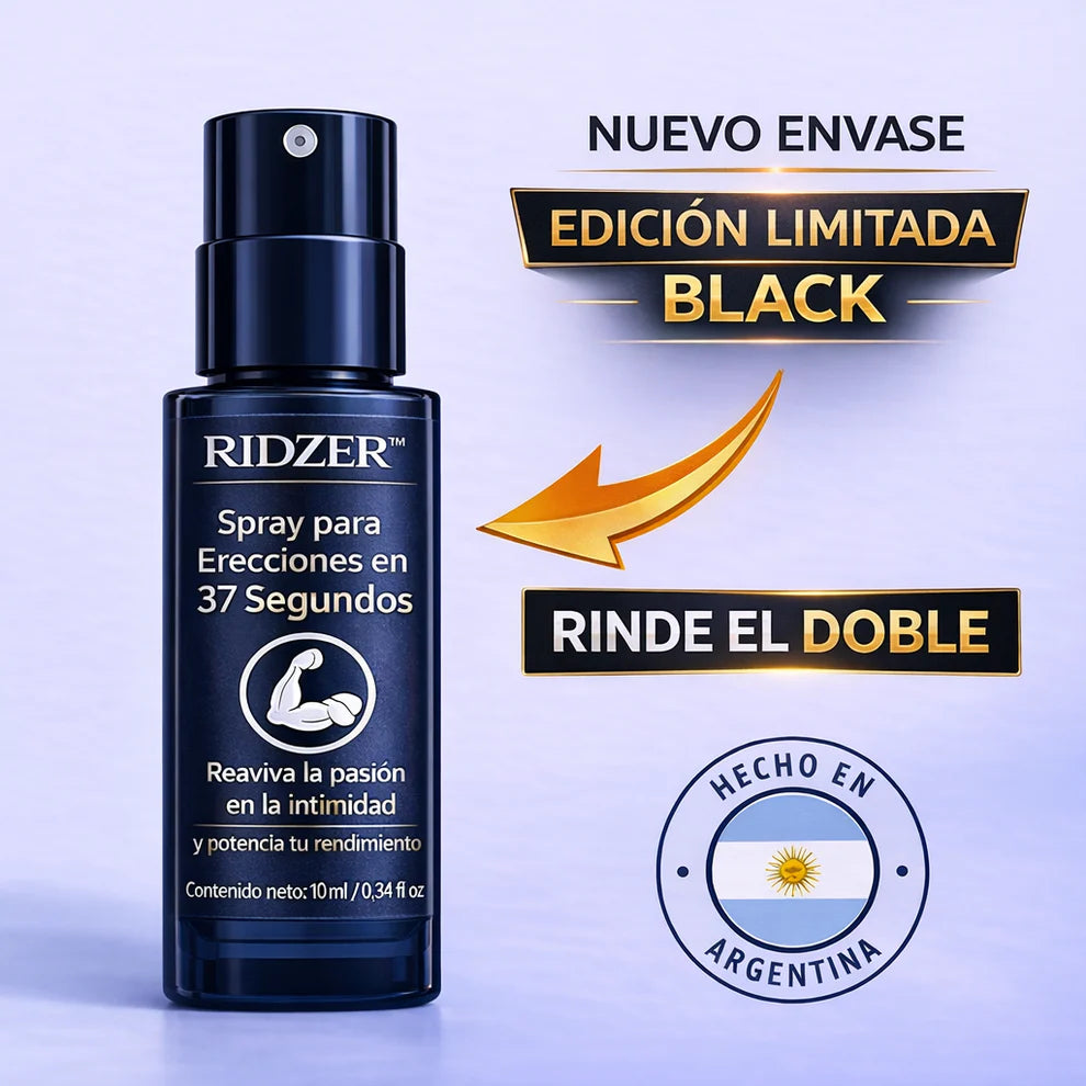 RIDZER™ | Volvé a sentir control (EDICIÓN LIMITADA BLACK)
